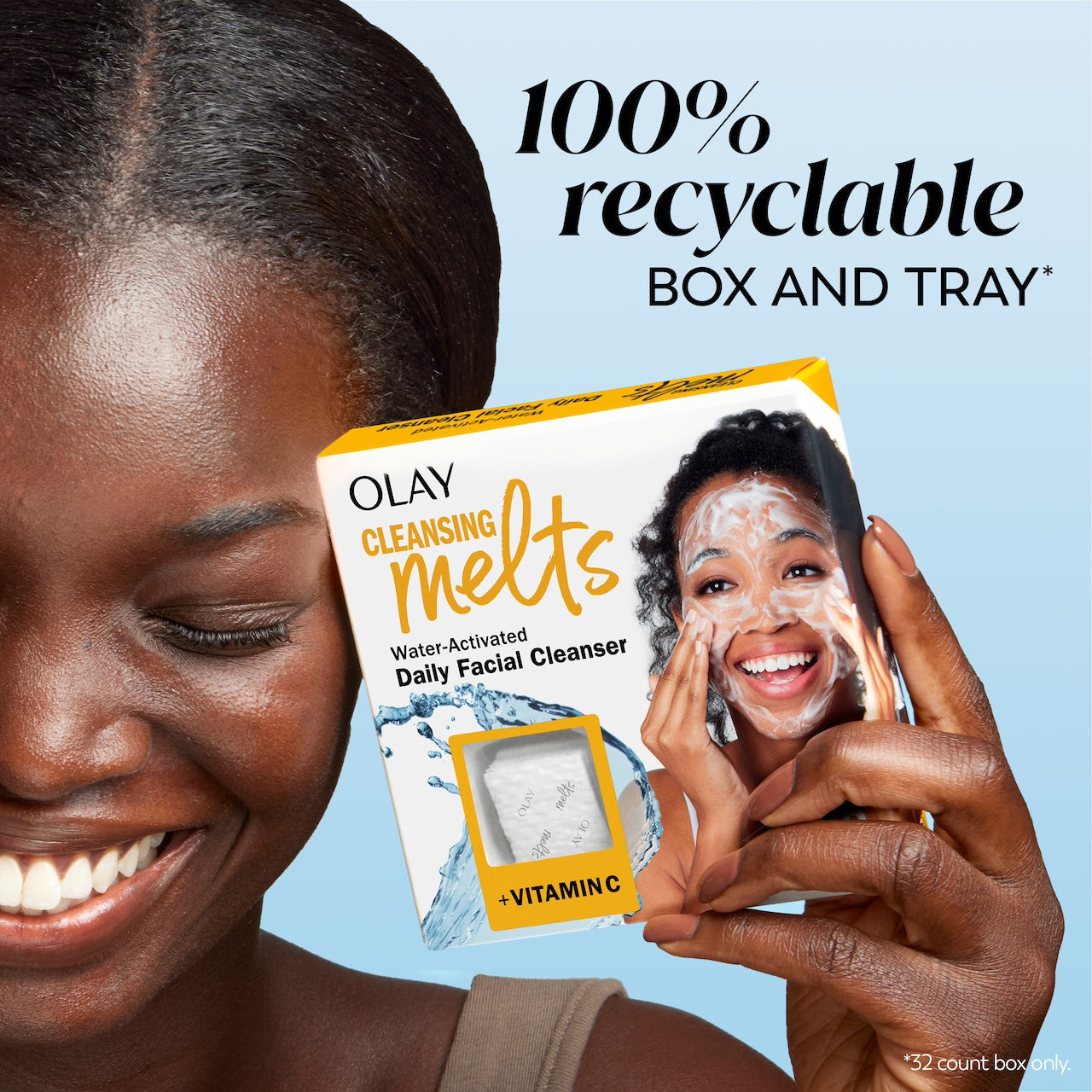Olay Cleansing Melts Vitamin · 32 Count