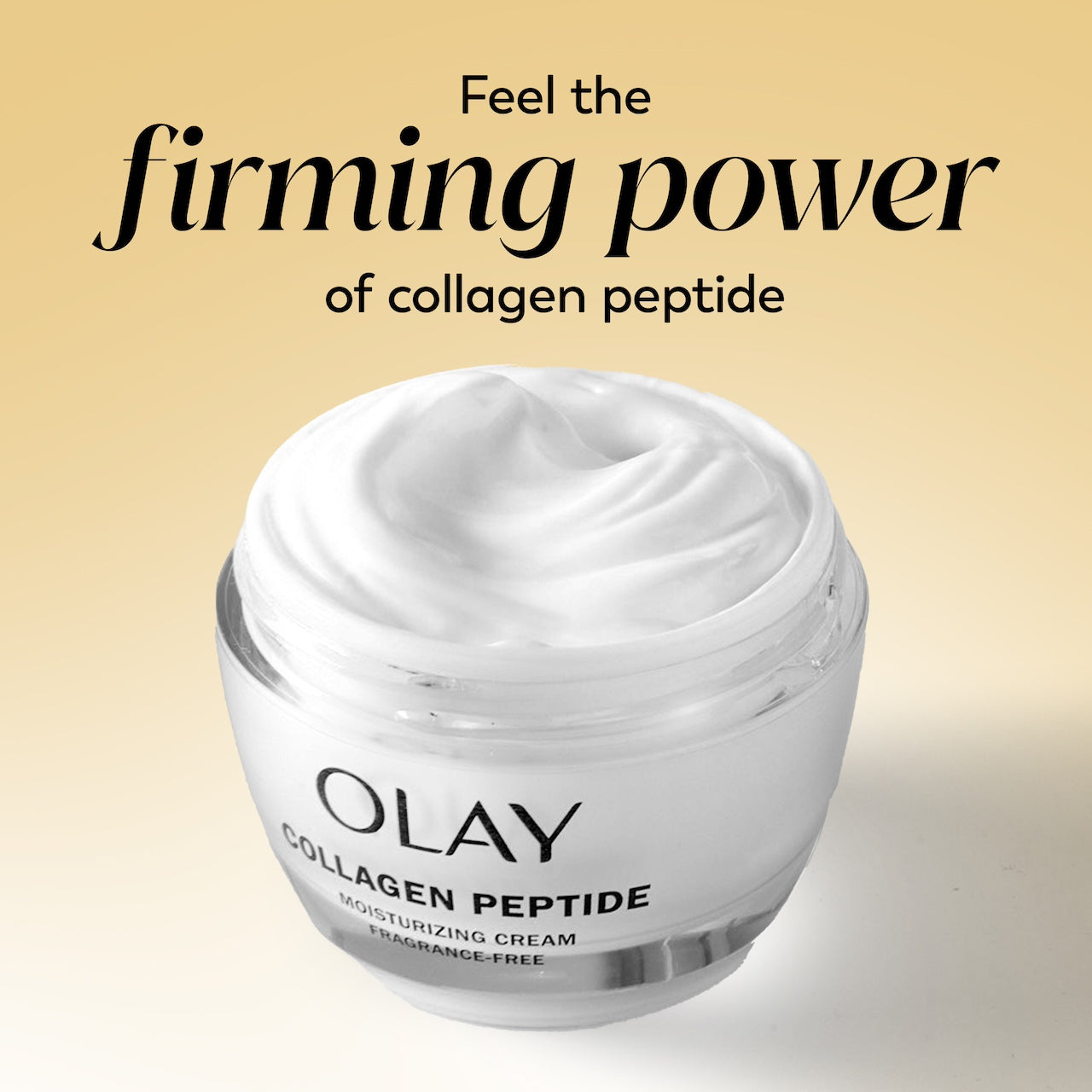 Olay Collagen Peptide Moisturizing · Fragrance-Free Care