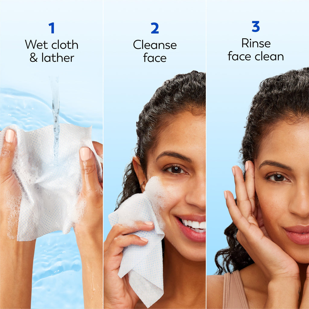 Olay / Daily Facials Cleansing Cloths · Deeply Purifying Clean · 66 Ct