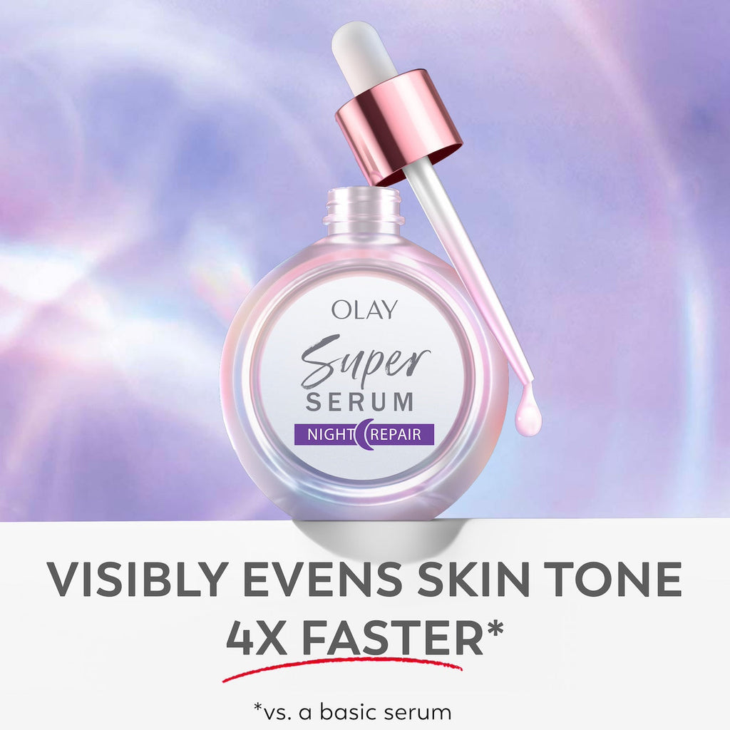 Olay / Super Serum Night Repair · Overnight Renewal