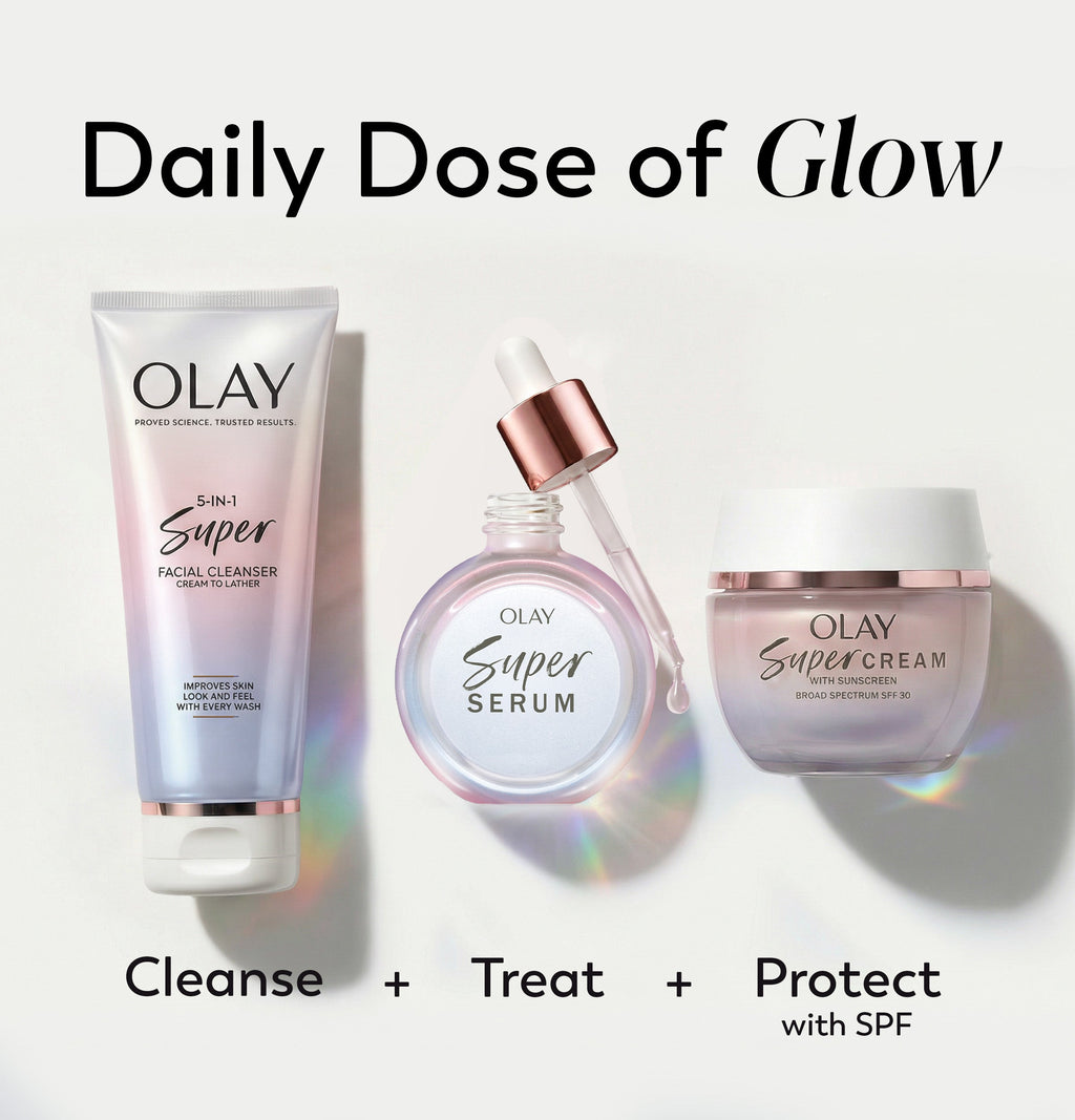 Olay / Super Cleanser · Daily Cleansing