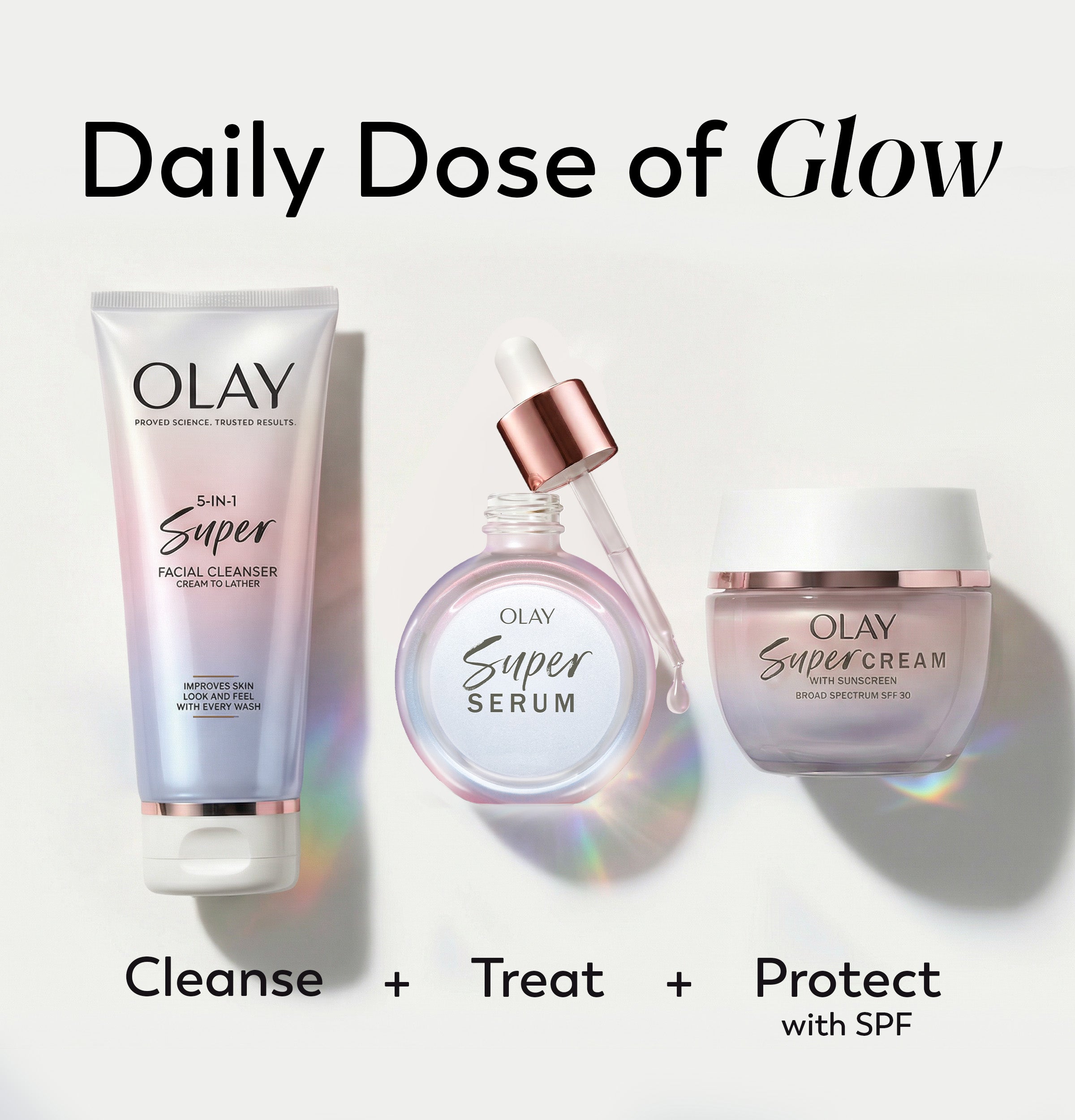 Olay / Super Cleanser · Daily Cleansing