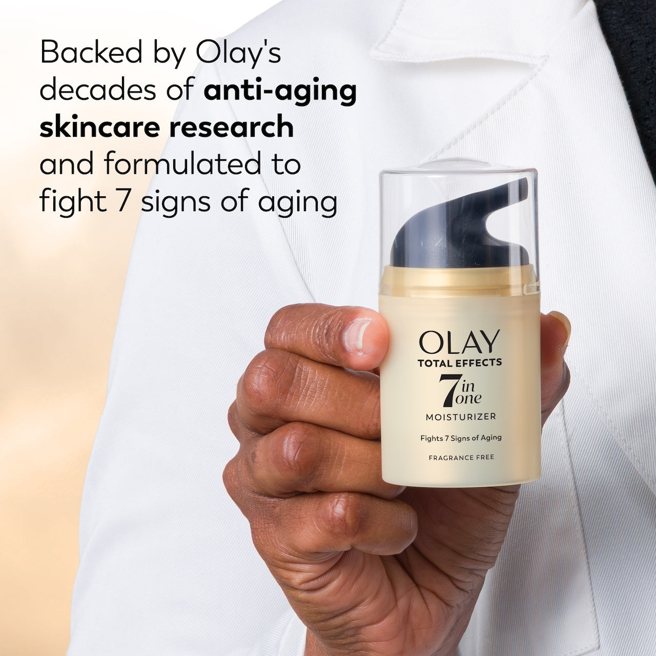 Olay / Total Effects Face Moisturizer · Fragrance-Free Care