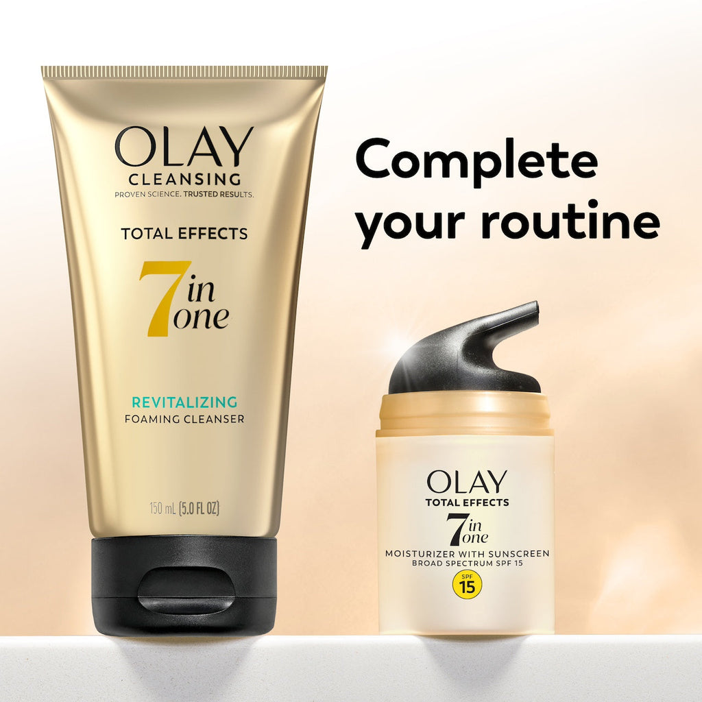Olay / Total Effects Face Moisturizer · Fragrance-Free · SPF 15