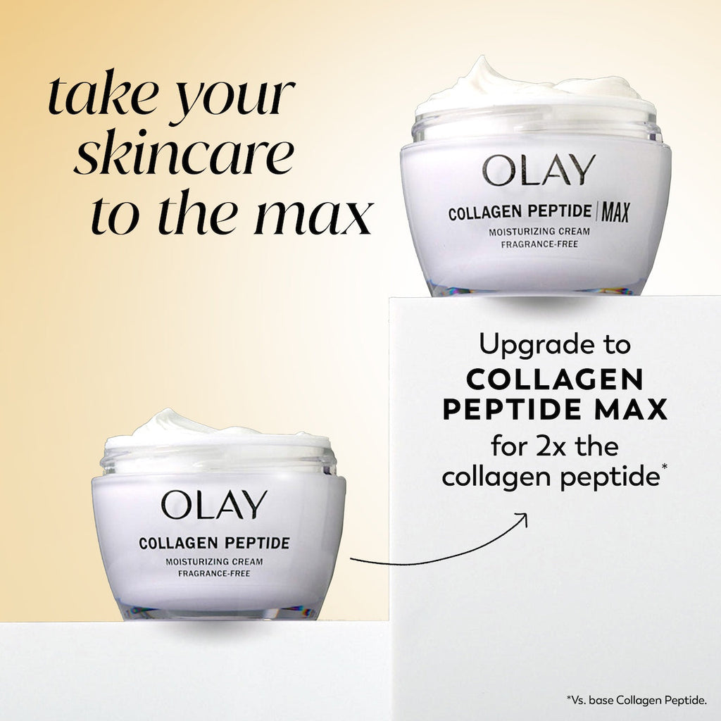 Olay Collagen Peptide Moisturizing · Fragrance-Free Care
