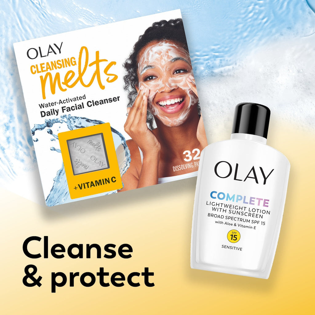 Olay Complete Lotion Moisturizer Sensitive with Sunscreen · SPF 15 + 6oz