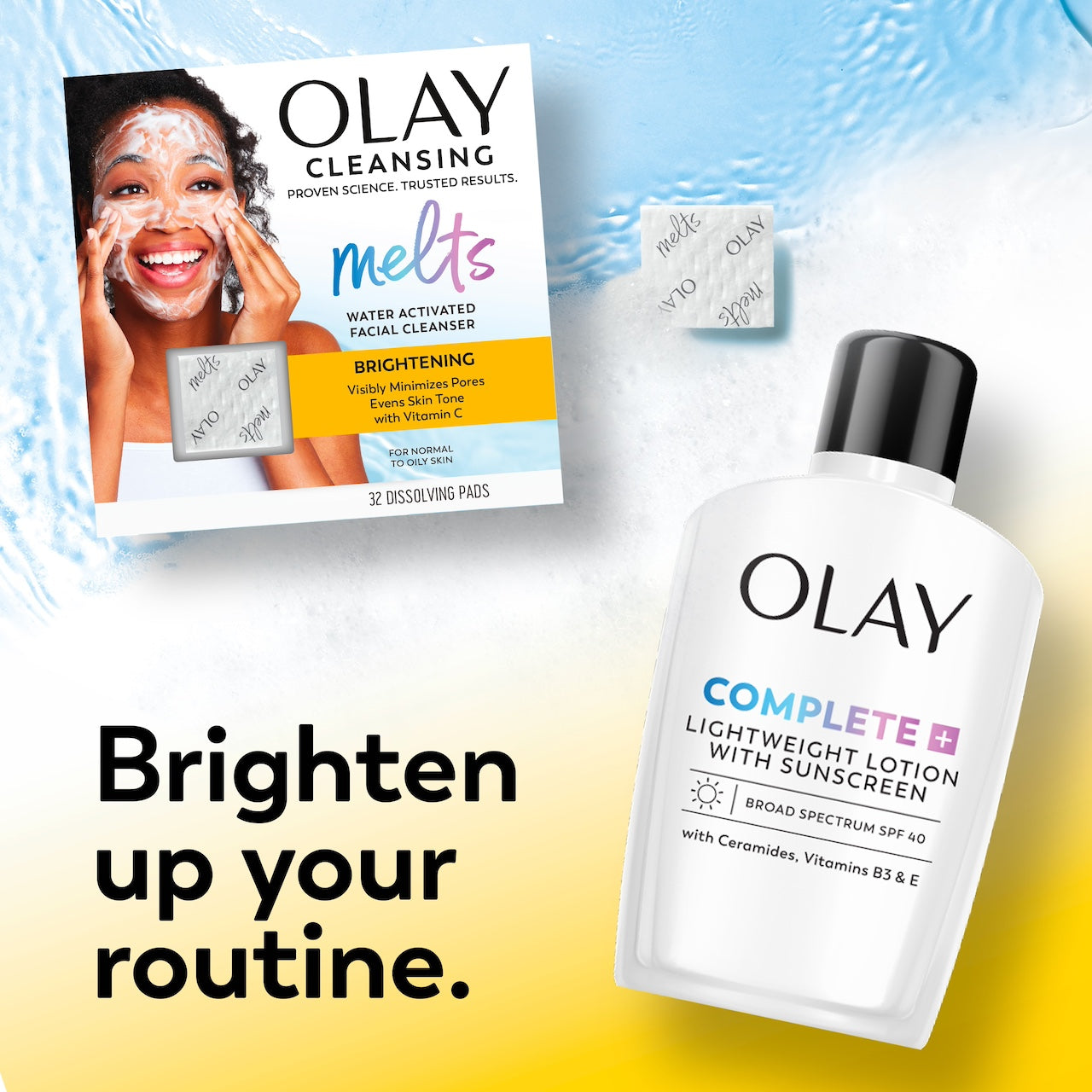 Olay Complete Daily Facial · Broad Spectrum SPF 40