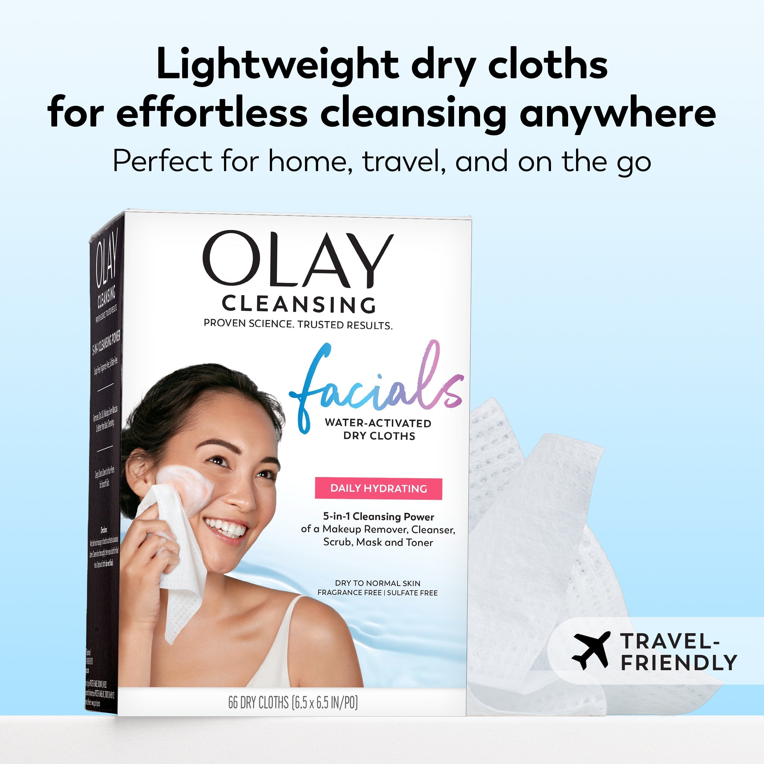 Olay / Daily Facials Cleansing Cloths · 66 Count