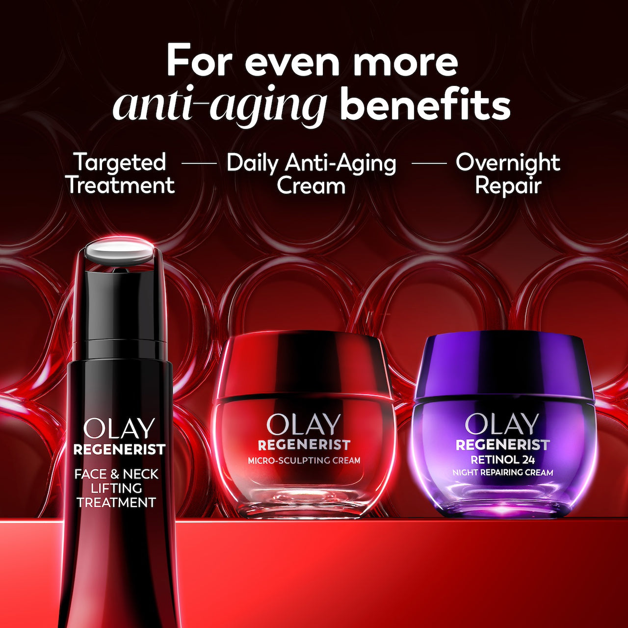 Olay / Regenerist Face Neck Lifting · Fragrance-Free Care