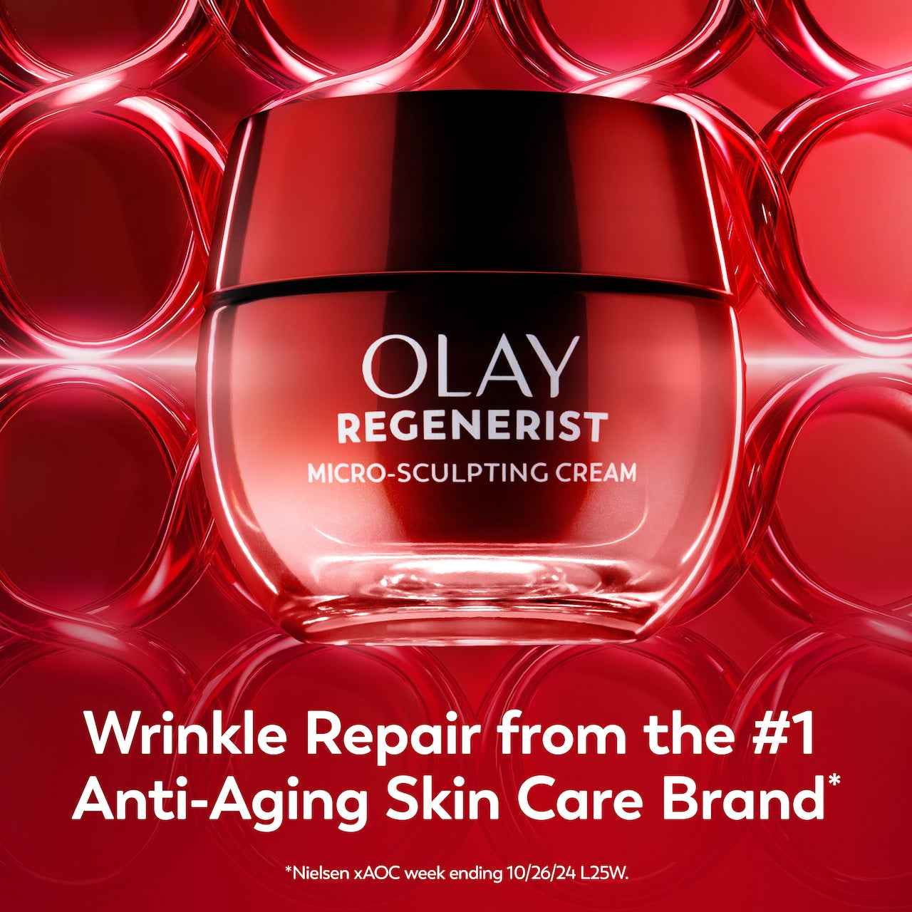 Olay / Regenerist Micro-Sculpting Cream Moisturizer · Fragrance-Free Care