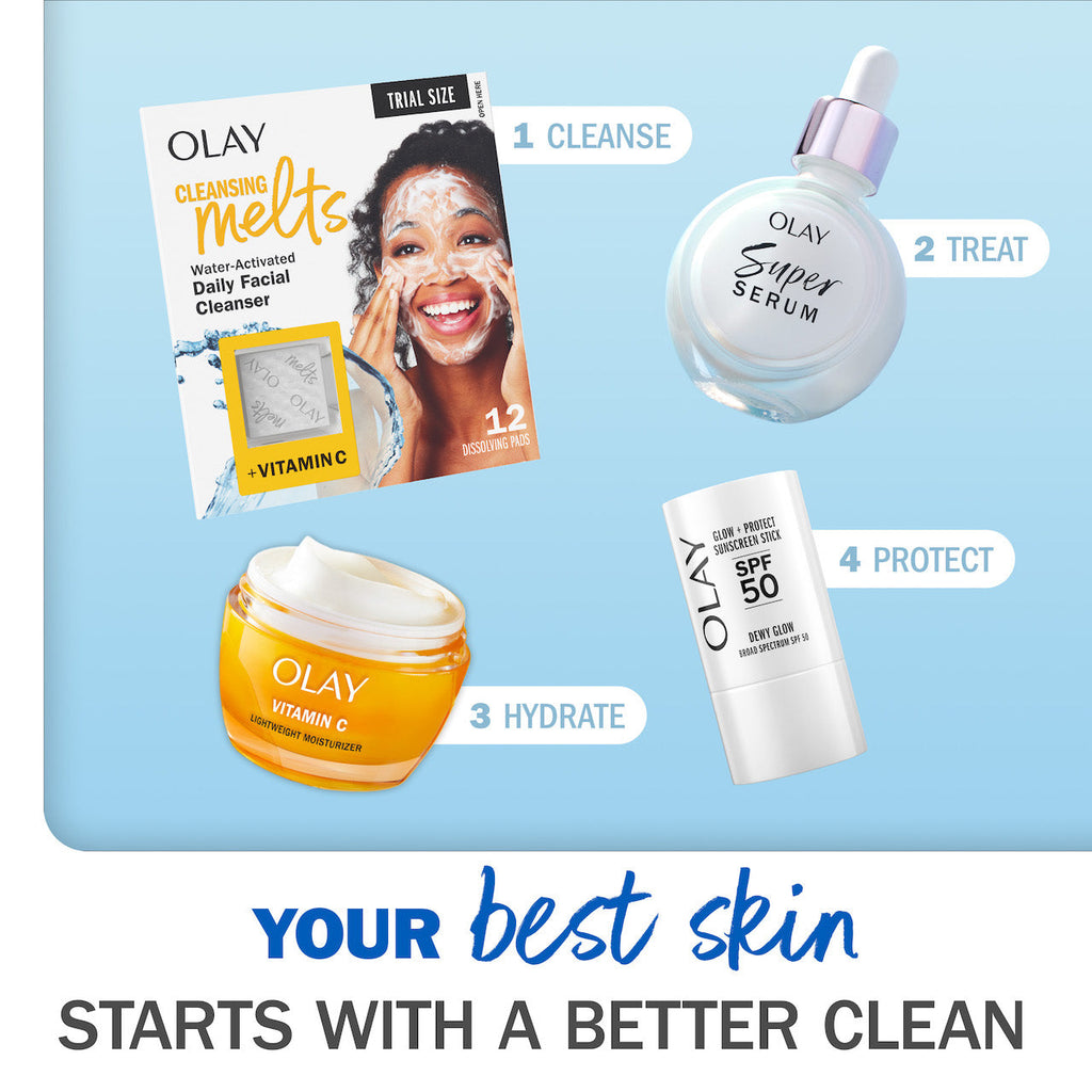 Olay Cleansing Melts Vitamin · 12 Count