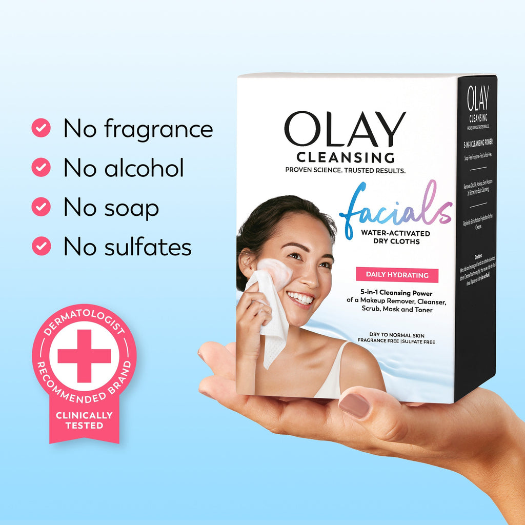 Olay / Daily Facials Cleansing Cloths · 66 Count