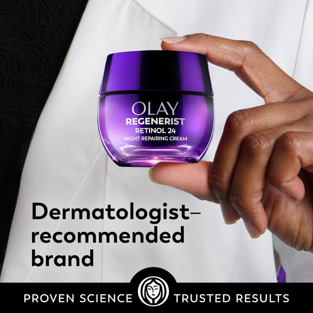 Olay Retinol24 Night Moisturizer · Overnight Renewal