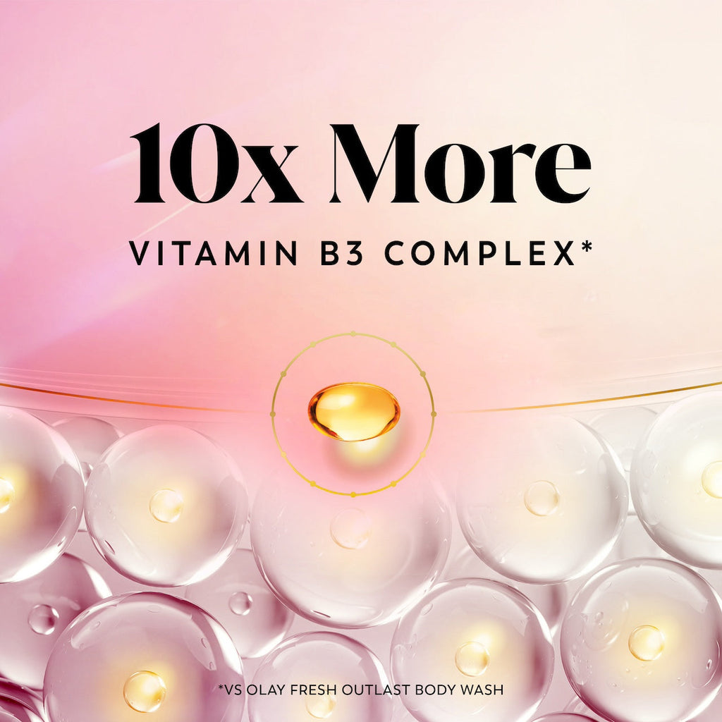 Olay Intensely Hydrating Body · Strawberry