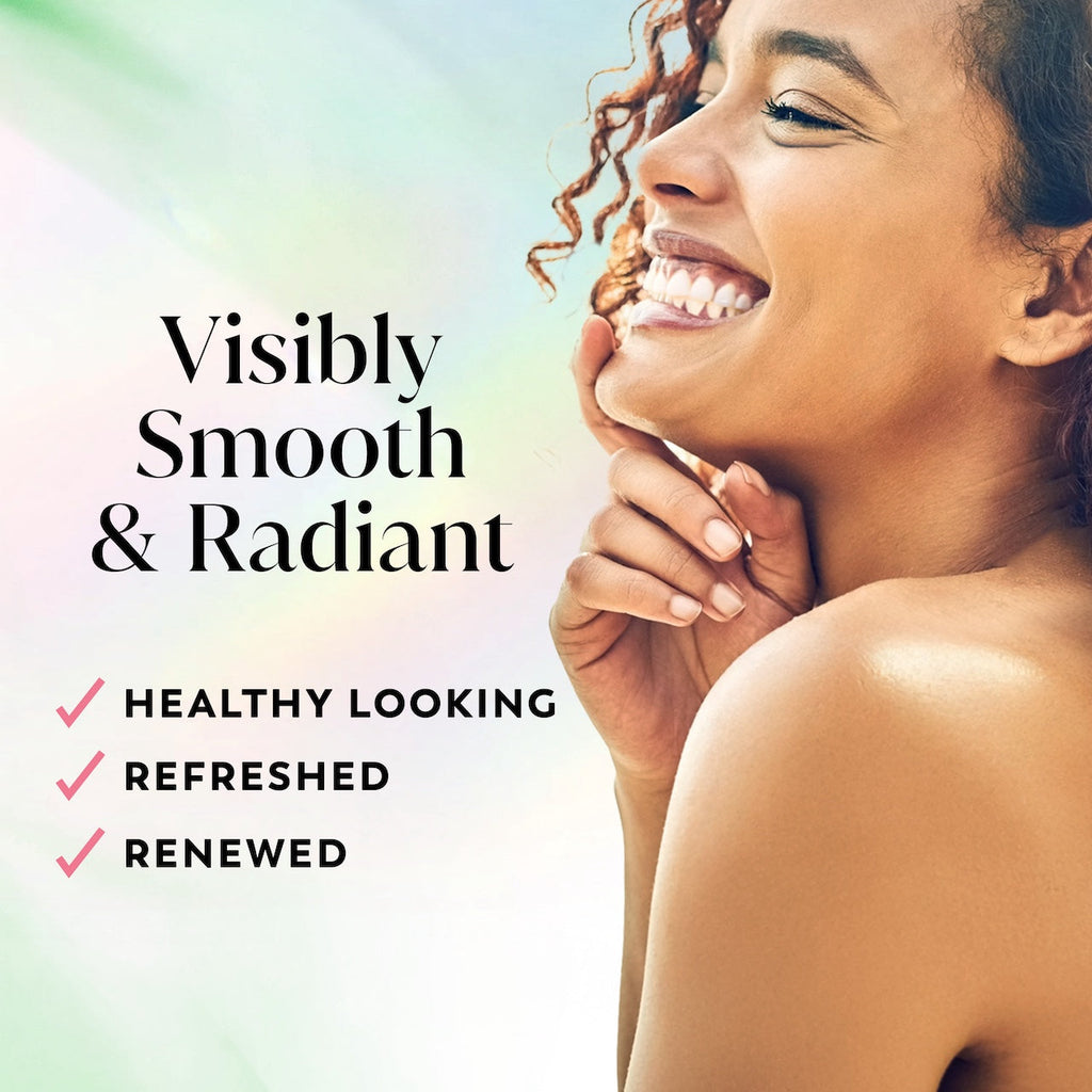 Olay Fresh Radiance Body Wash · Essence of Cucumber and Aloe Water · Vitamin B3 and Antioxidant Blend · 22oz