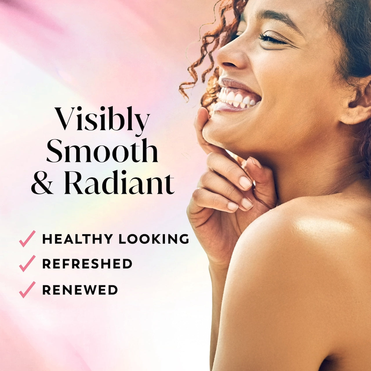 Olay Fresh Radiance Body Wash · Essence of Peach and Cherry Blossom · Vitamin B3 and Antioxidant Blend · 22oz