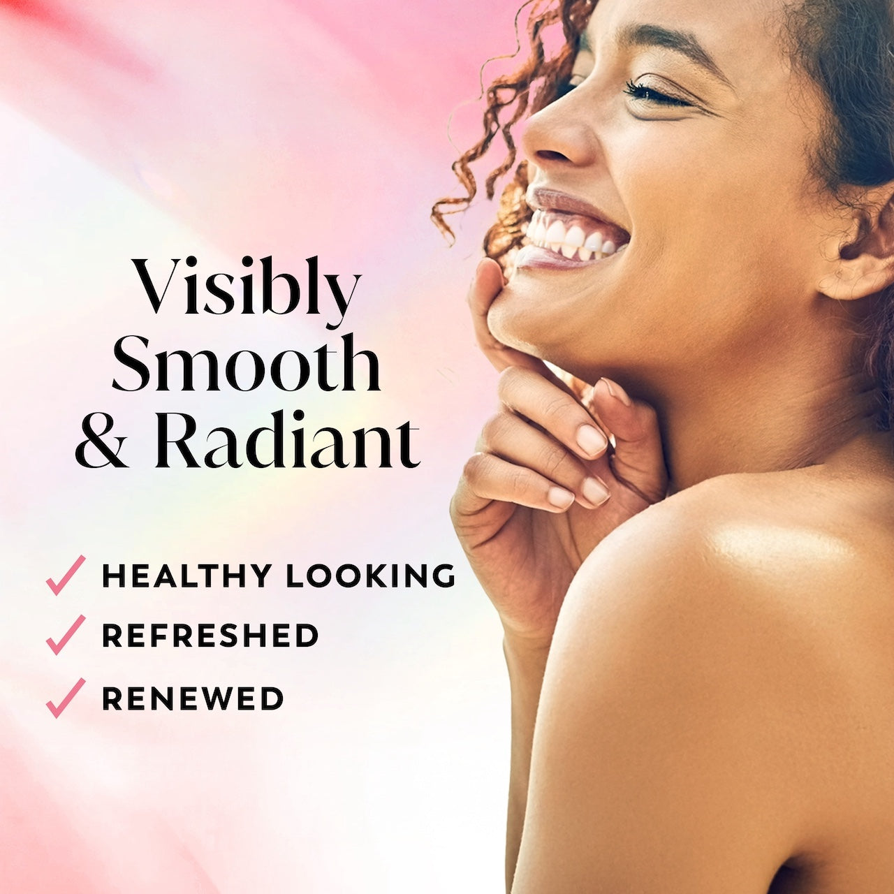 Olay Fresh Radiance Body Wash · Essence of Strawberry and Mint