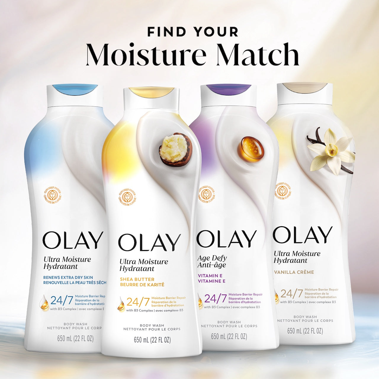 Olay / Ultra Moisture Body Wash · Shea Butter