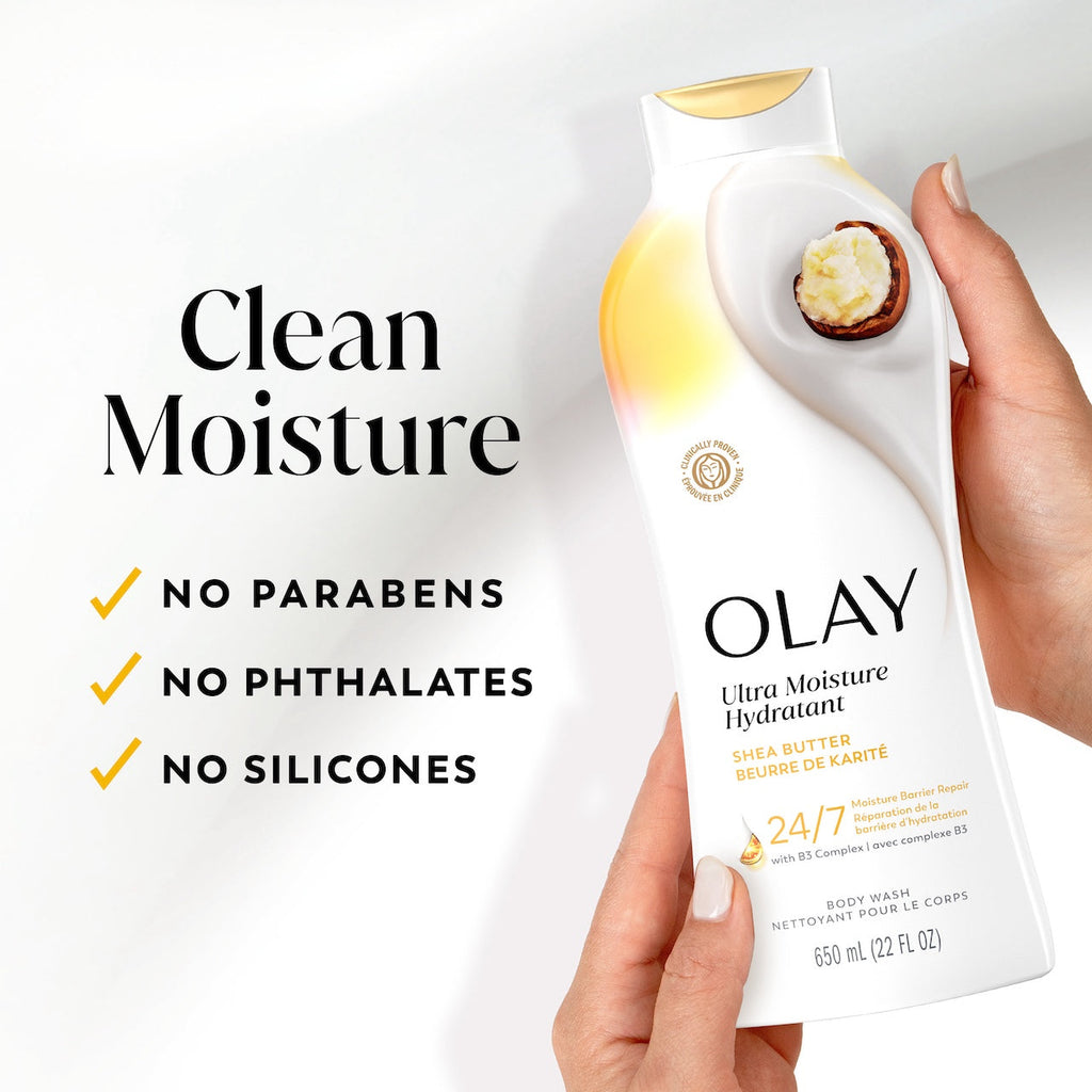 Olay / Ultra Moisture Body Wash · Shea Butter