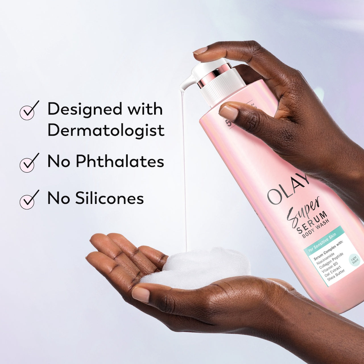 Olay Super Serum Body Wash · Serum Complex · 20oz