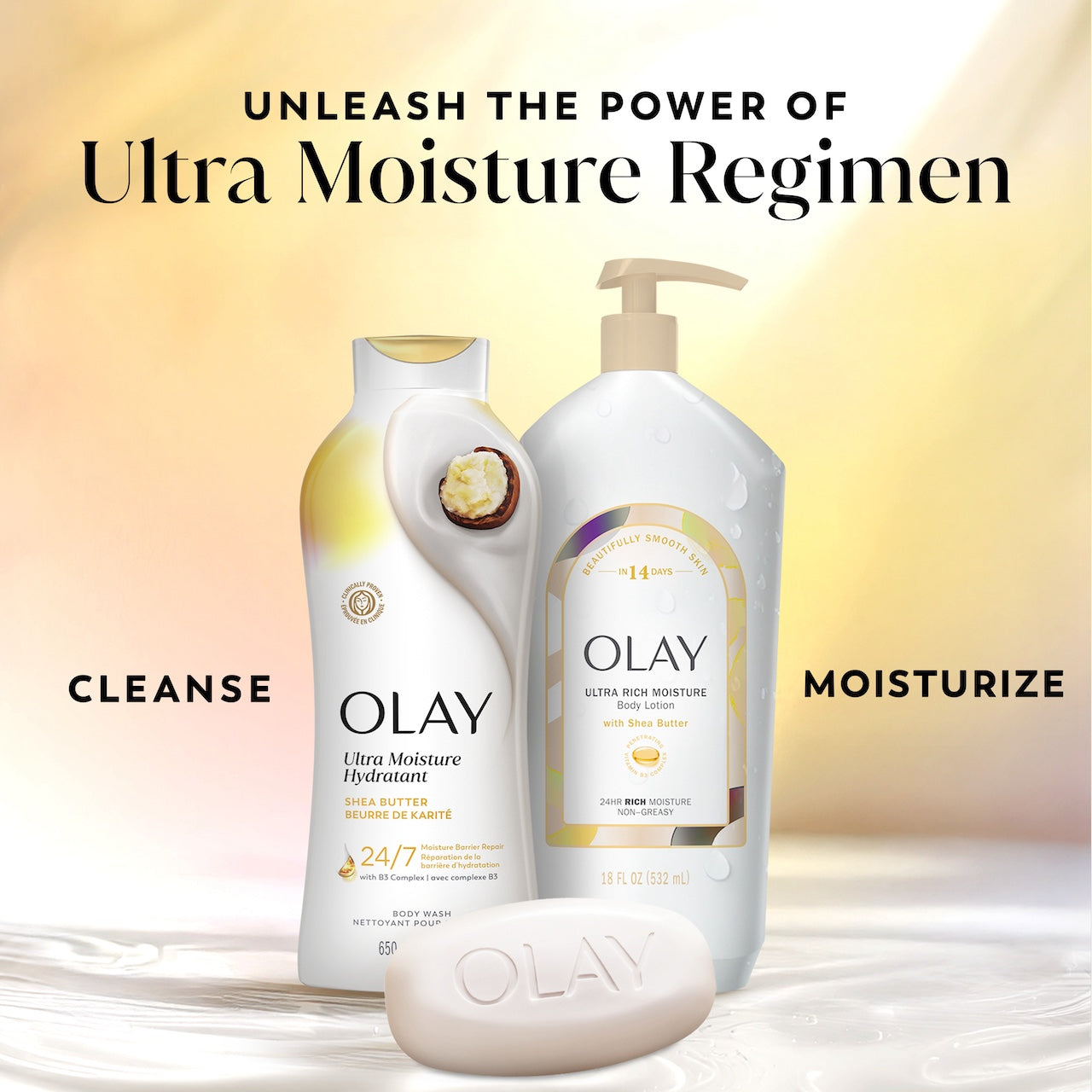 Olay / Ultra Moisture Body Wash · Shea Butter